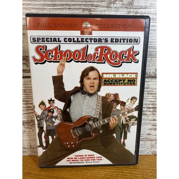 School Of Rock DVD Special Collectors Edition Full-Screen With Special Features - Picture 1 of 3